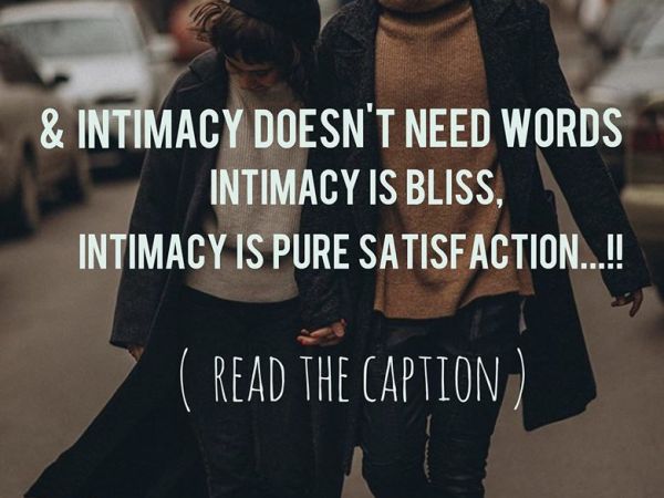 INTIMACY